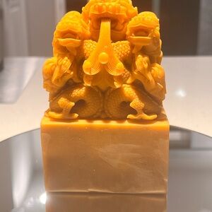 Carved Tianhuang Stone emperors Seal